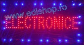 Reclama LED - ELECTRONICE - format mare 60 x 33cm, de interior